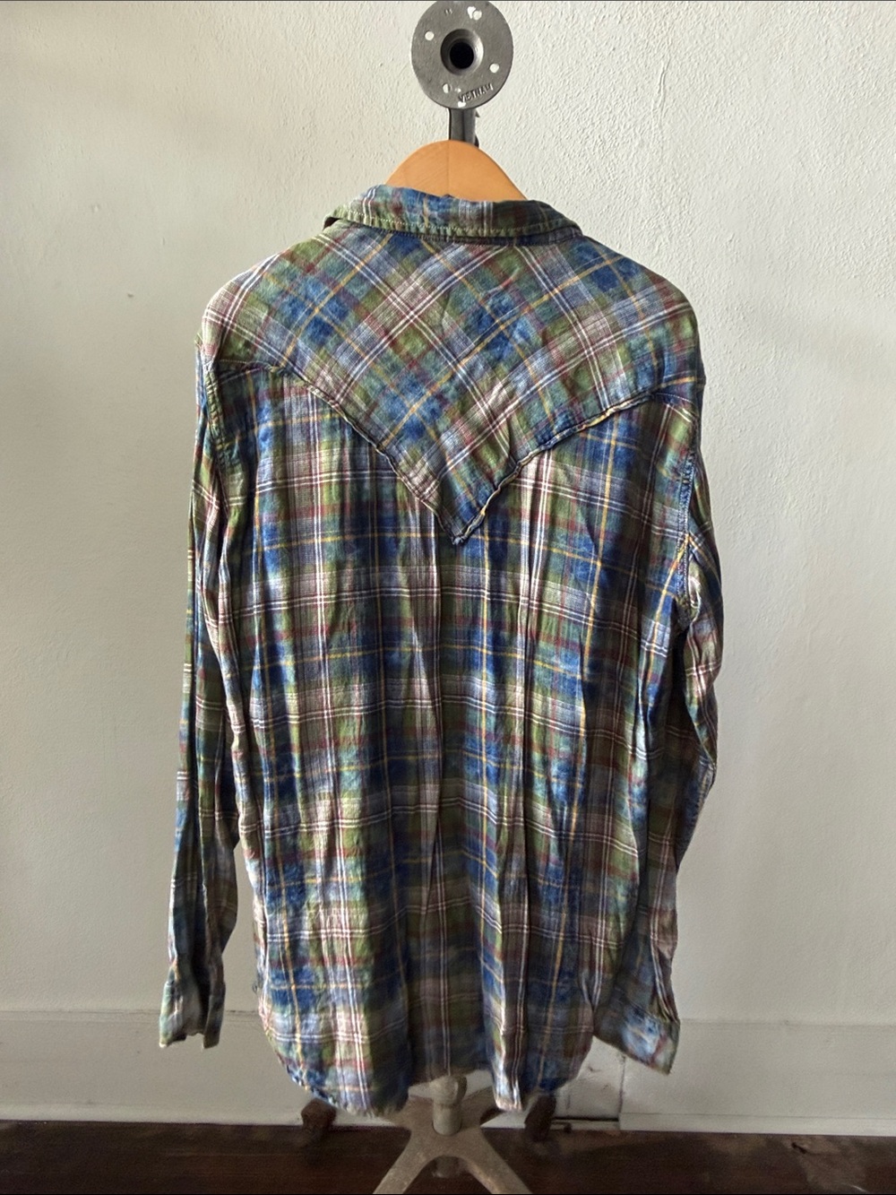 Ryan Michael Western Pearl Snap Flannel Size XL - Picture 4 of 4